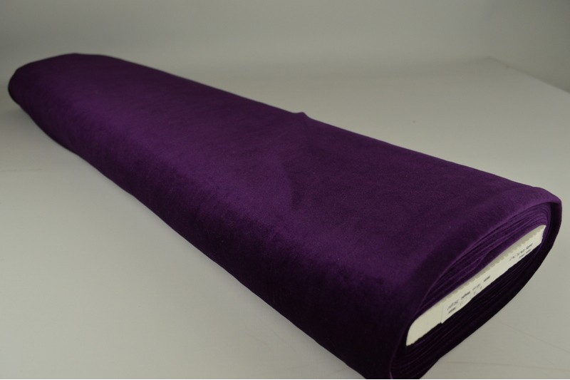 Stretch-Samt Samt stretch violettt, Rolle