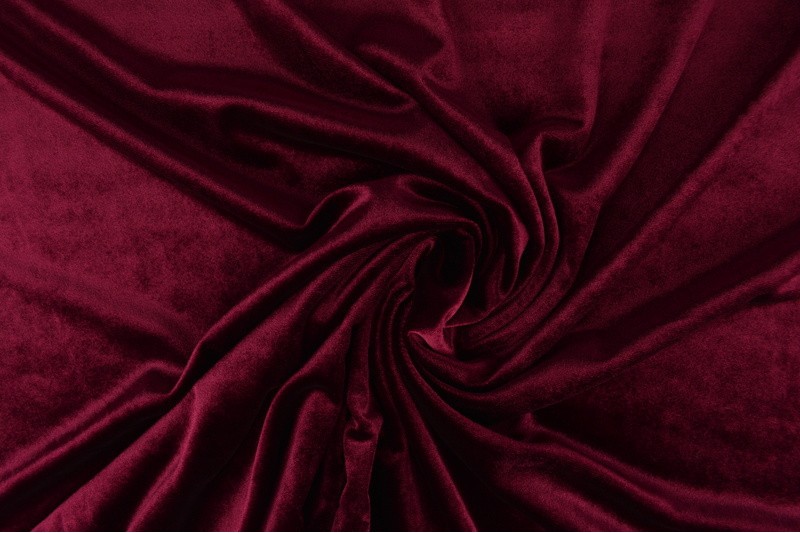 Stretch-Samt Samt stretch bordeaux