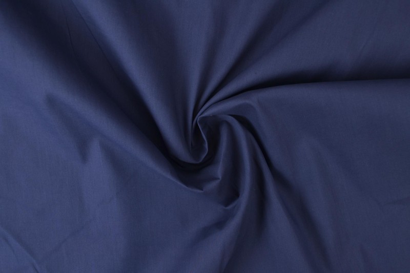 Schwer entflammbare Baumwolle 300 cm breit, marineblau