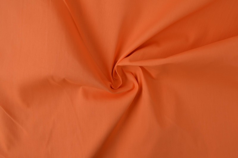 Schwer entflammbare Baumwolle 300 cm breit, orange