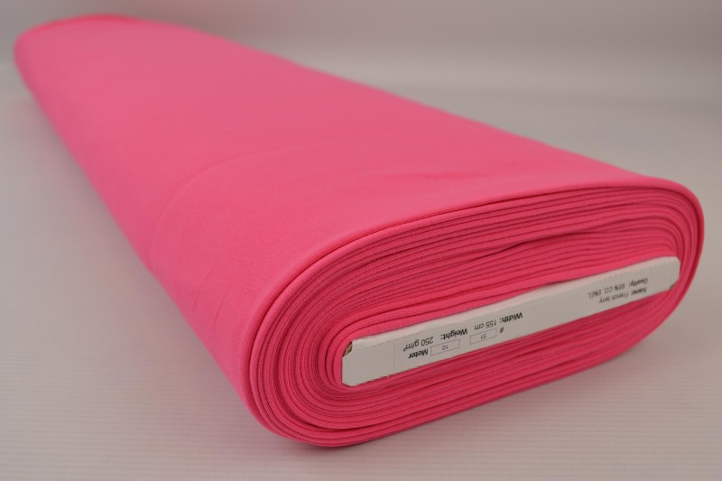 French Terry fuchsia, Rolle
