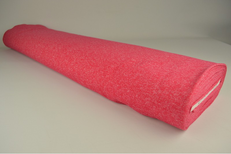 French Terry meliert Viskose rosa, Rolle
