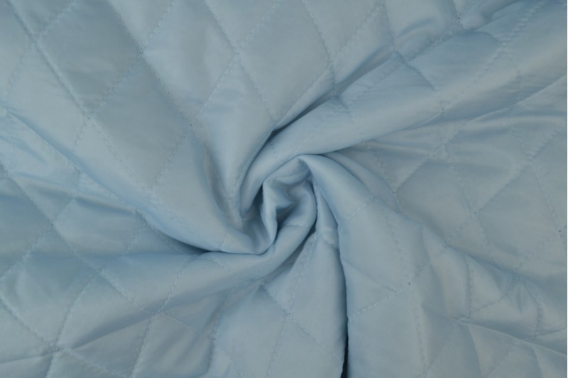 Steppfutter babyblau