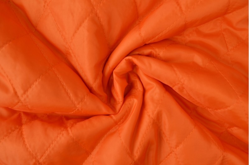 Steppfutter orange