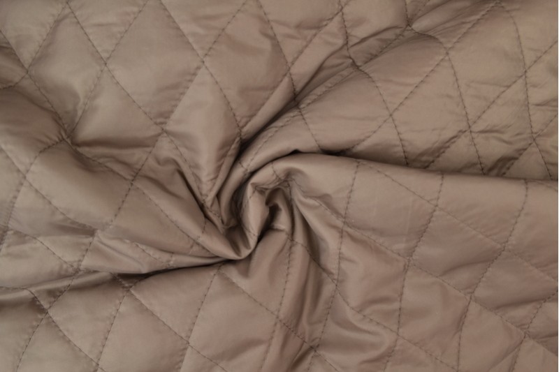 Steppfutter taupe