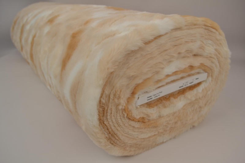 Bedrucktes Kunstfell imitation Fell bedruckt 02-04, Rolle