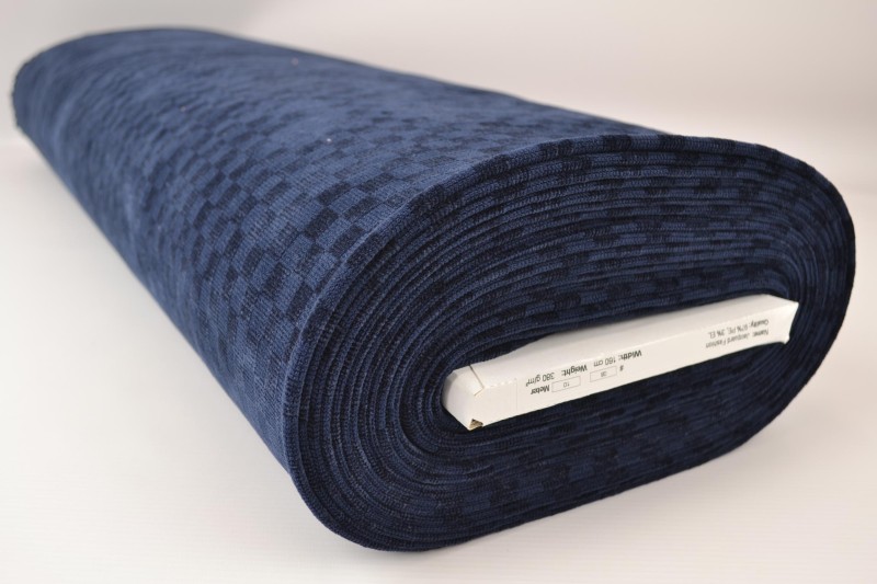 Fashion-Jacquard navy, Rolle