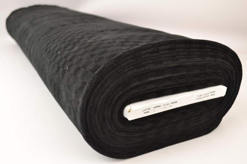 Fashion-Jacquard schwarz, Rolle
