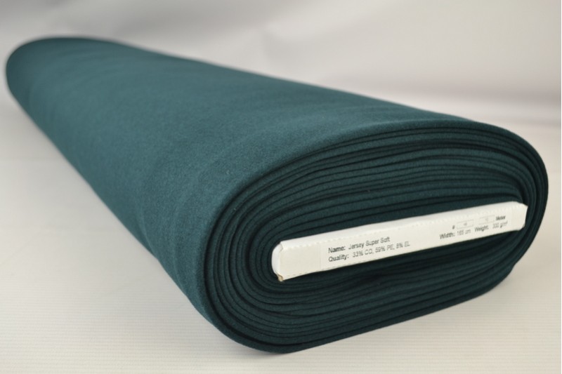 Supersoft-Jersey dunkelpetrol, Rolle