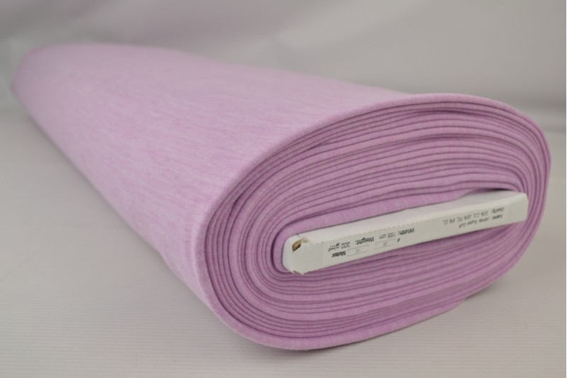 Supersoft-Jersey lilas meliert, Rolle