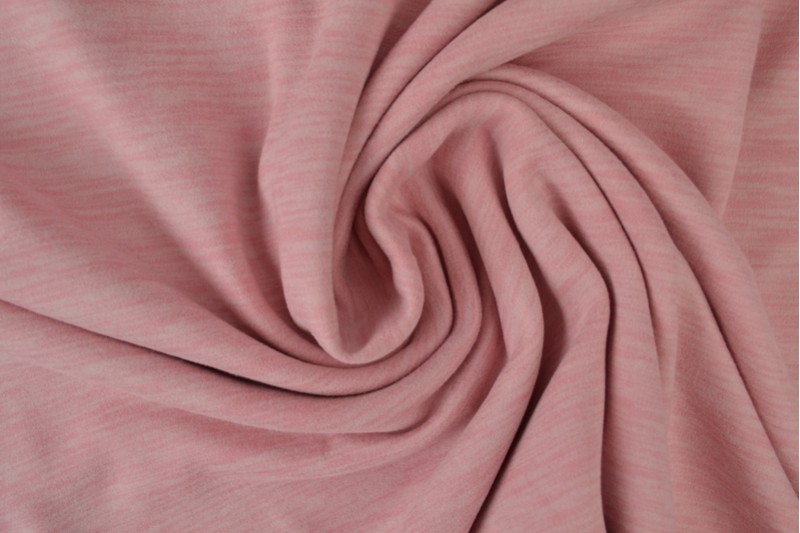 Supersoft-Jersey rosa meliert