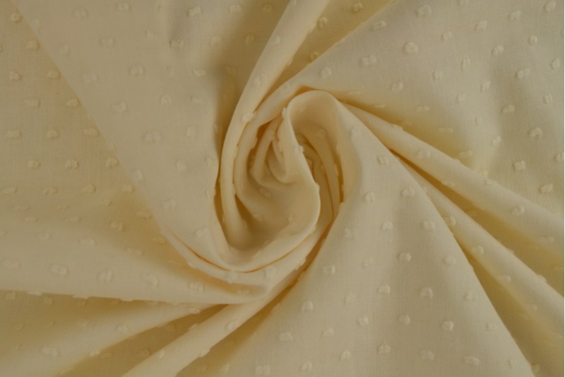 Dobby-Baumwolle beige