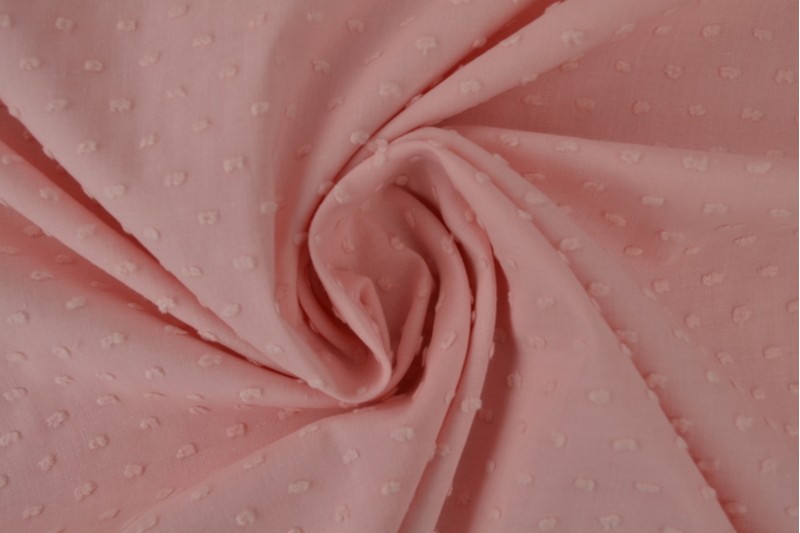 Dobby-Baumwolle rosa