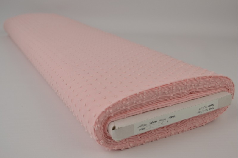 Dobby-Baumwolle rosa, Rolle