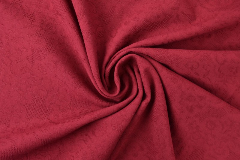 Baumwolljacquard bordeaux