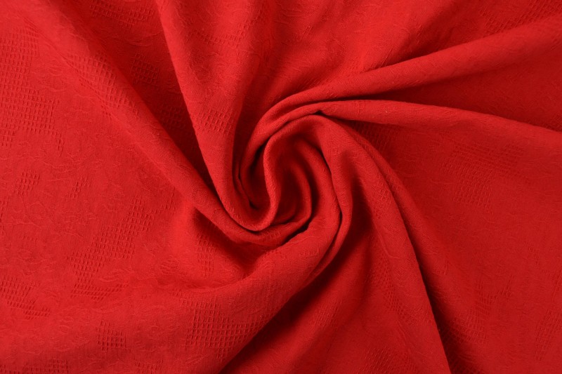 Baumwolljacquard rot