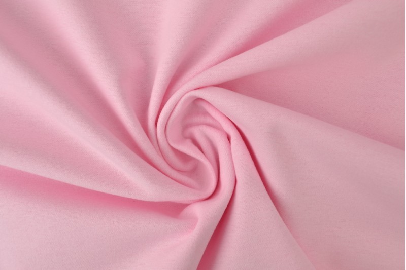 Baumwoll-Molton babyrosa