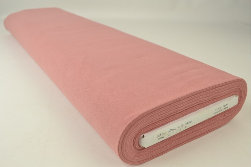 Baumwoll-Molton vieux rosa, Rolle