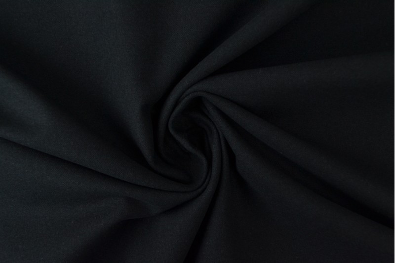 Baumwoll-Molton schwarz, Rolle