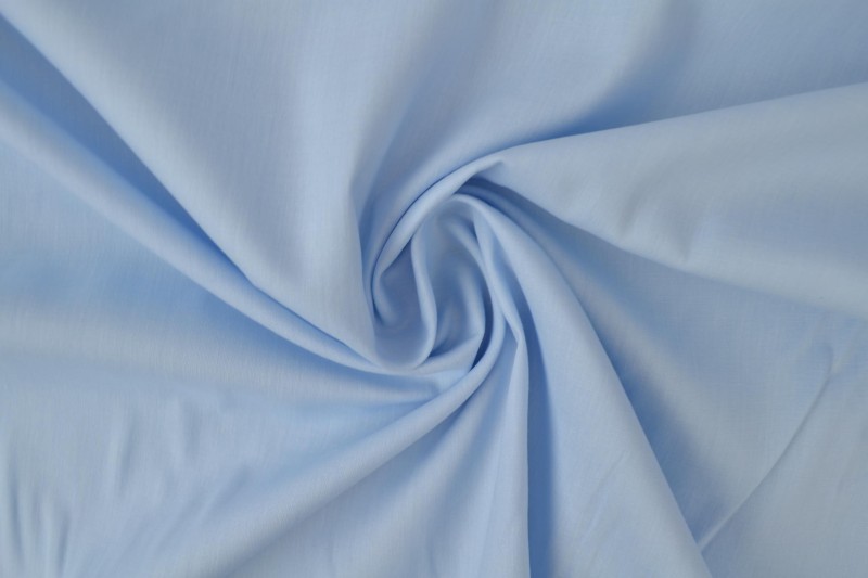 Baumwollpopeline popeline aus Baumwolle babyblau