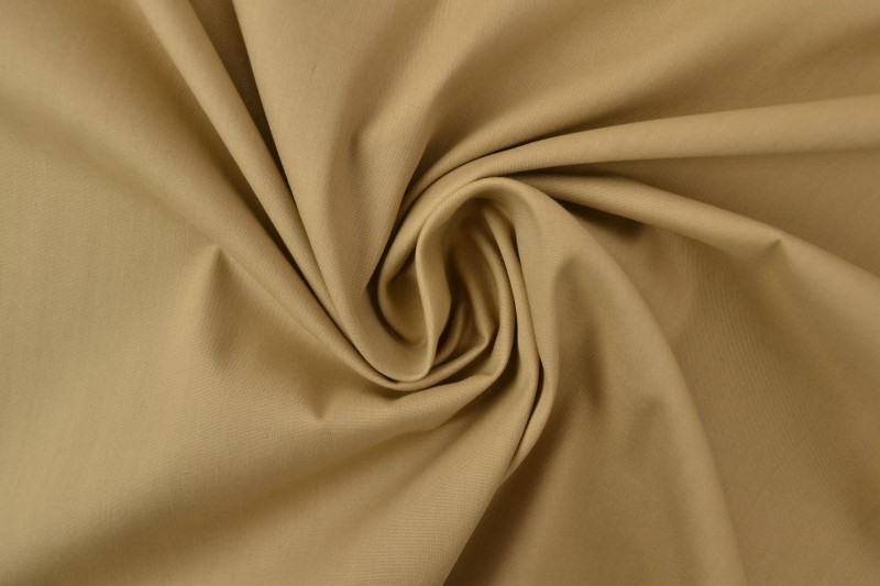 Baumwollpopeline popeline aus Baumwolle beige