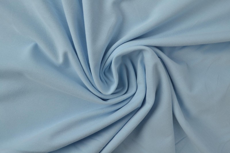 Baumwolljersey babyblau
