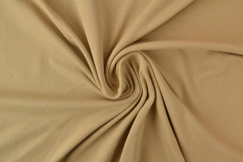 Baumwolljersey beige