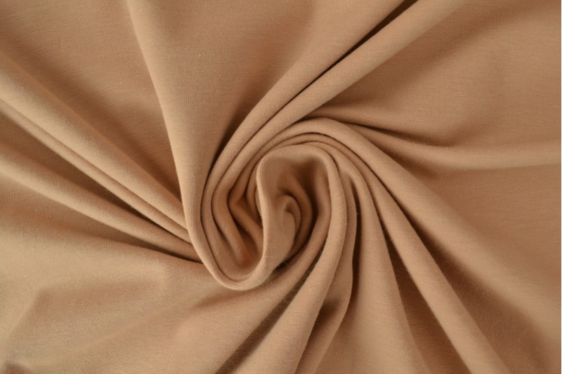 Baumwolljersey creme