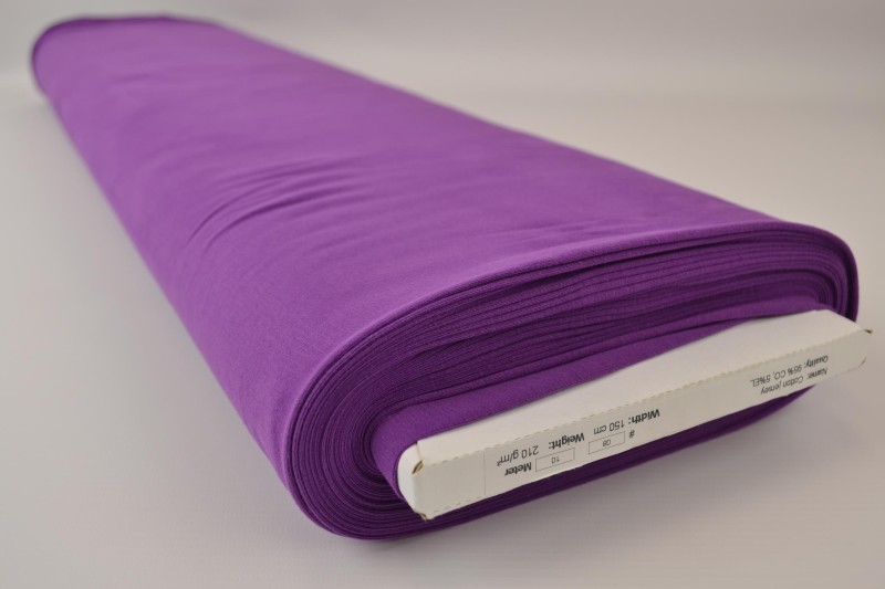 Baumwolljersey violettt, Rolle