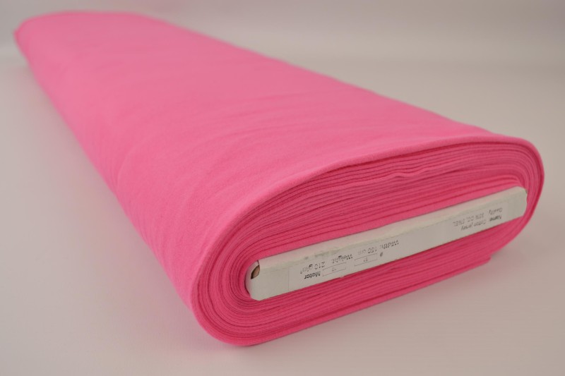 Baumwolljersey rosa, Rolle