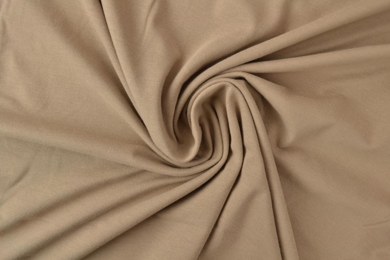 Baumwolljersey taupe