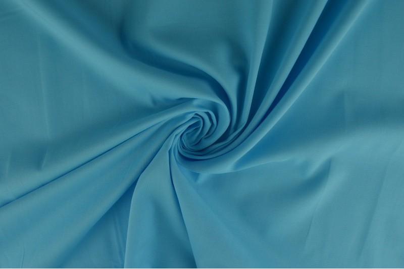 Baumwoll-Voile aqua