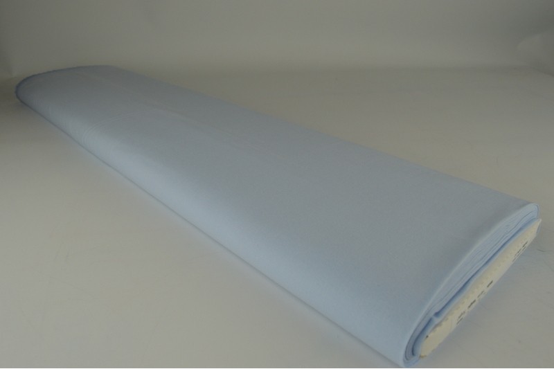Baumwoll-Voile babyblau, Rolle