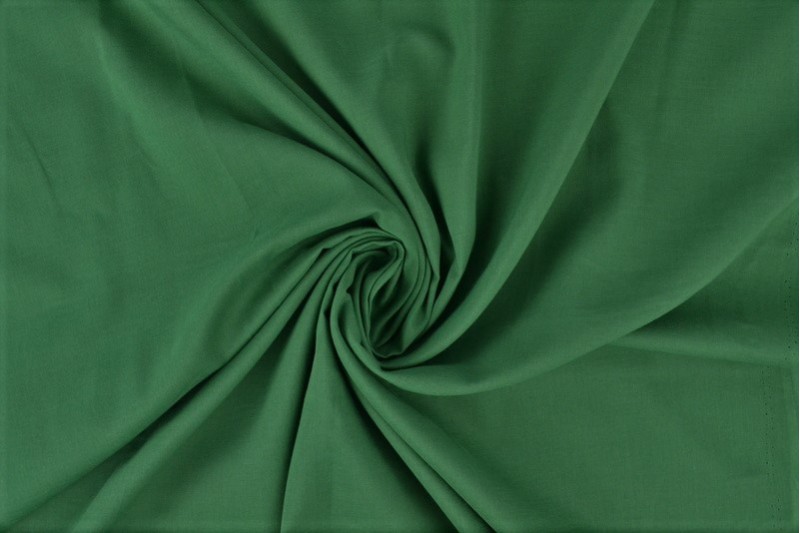 Baumwoll-Voile dunkelgrün