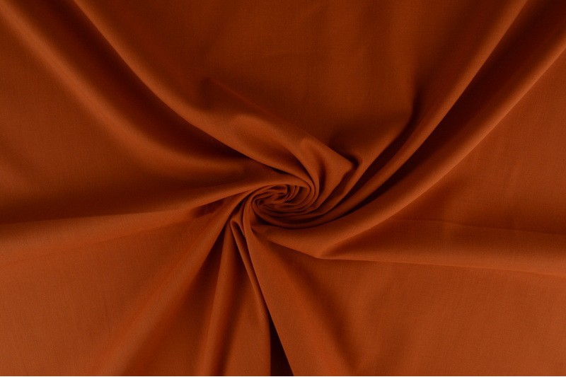 Baumwoll-Voile kupfer