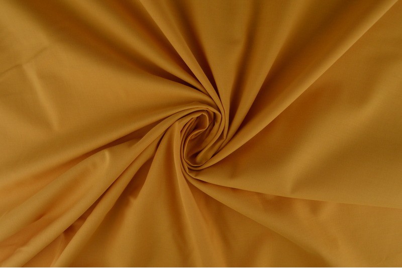 Baumwoll-Voile ocker