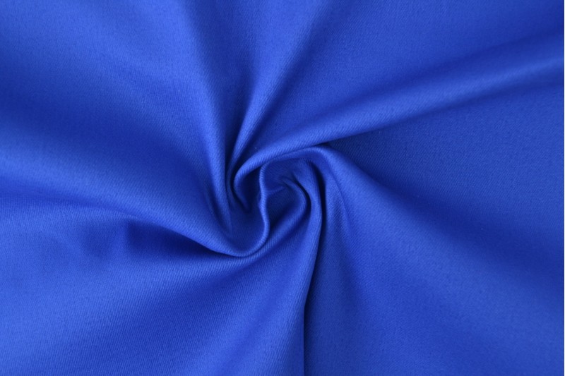 Stretch-Köper-Baumwolle blau