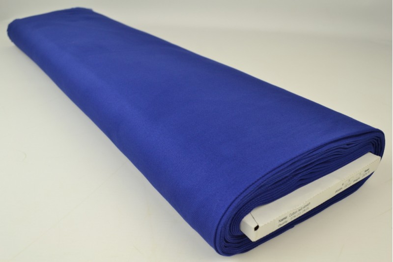 Stretch-Köper-Baumwolle dunkelblau, Rolle