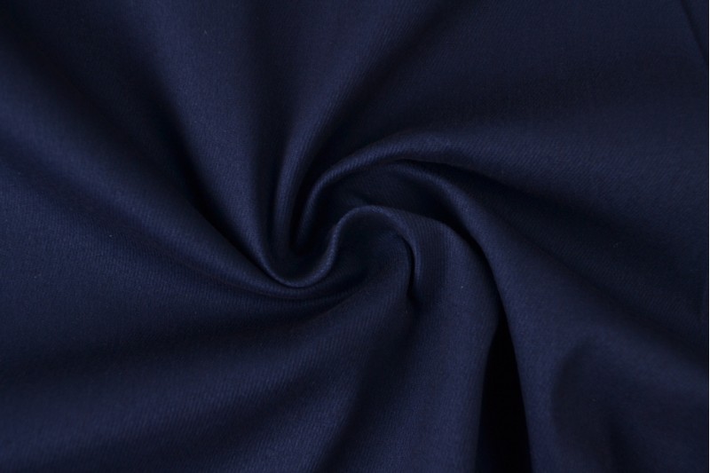 Stretch-Köper-Baumwolle navy