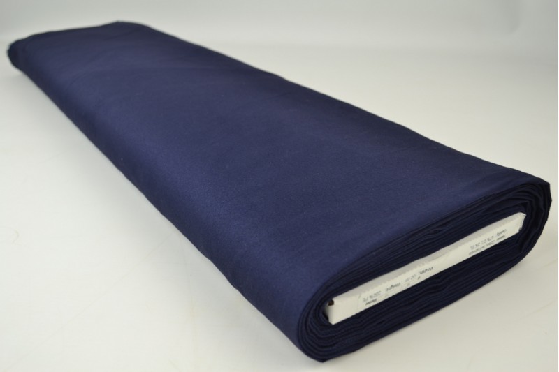 Stretch-Köper-Baumwolle navy, Rolle