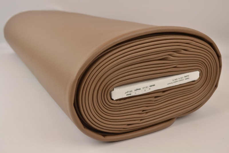Premium-Kunstleder camel, Rolle