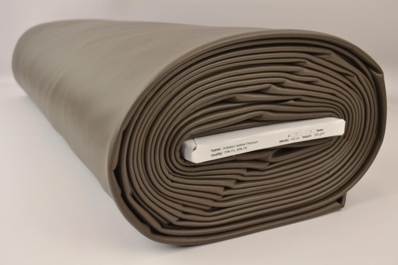 Premium-Kunstleder grün-grau, Rolle