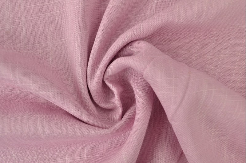 Leinen-Viskose babyrosa