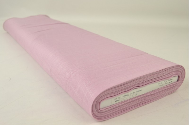 Leinen-Viskose babyrosa, Rolle