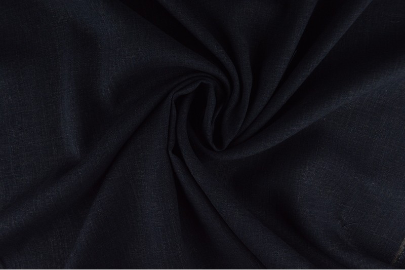 Leinen-Viskose navy