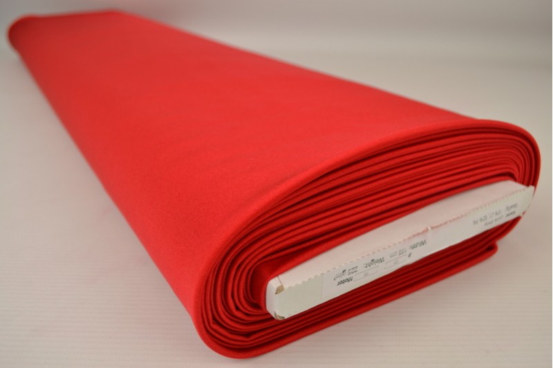 Glanz-Lycra rot, Rolle