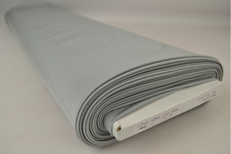 Glanz-Lycra silbergrau, Rolle