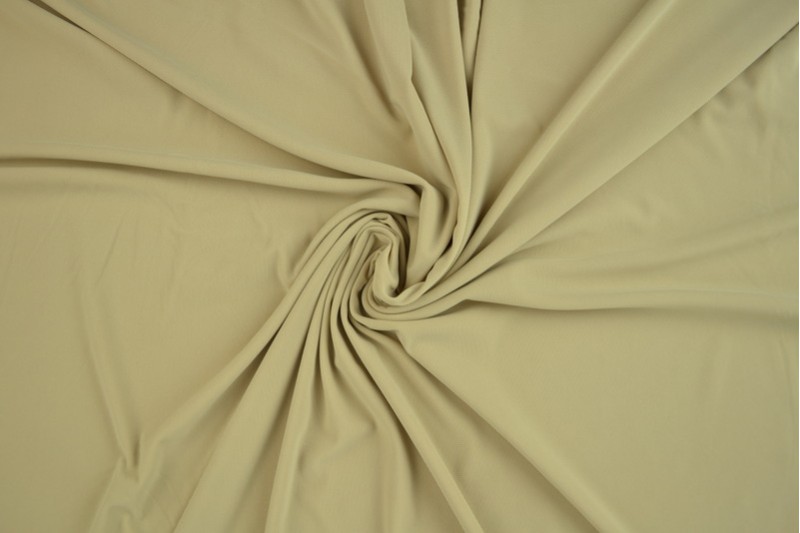 Lycra-Tüll beige