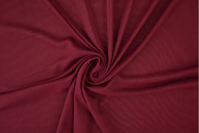 Lycra-Tüll bordeaux