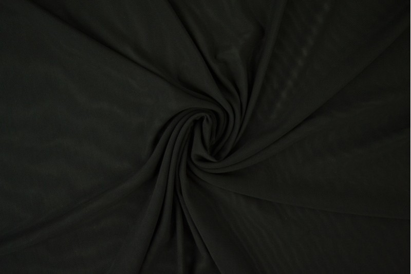 Lycra-Tüll schwarz